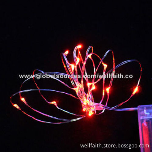 LED String Light for Festival Party and Decoration, Safety and Waterproof